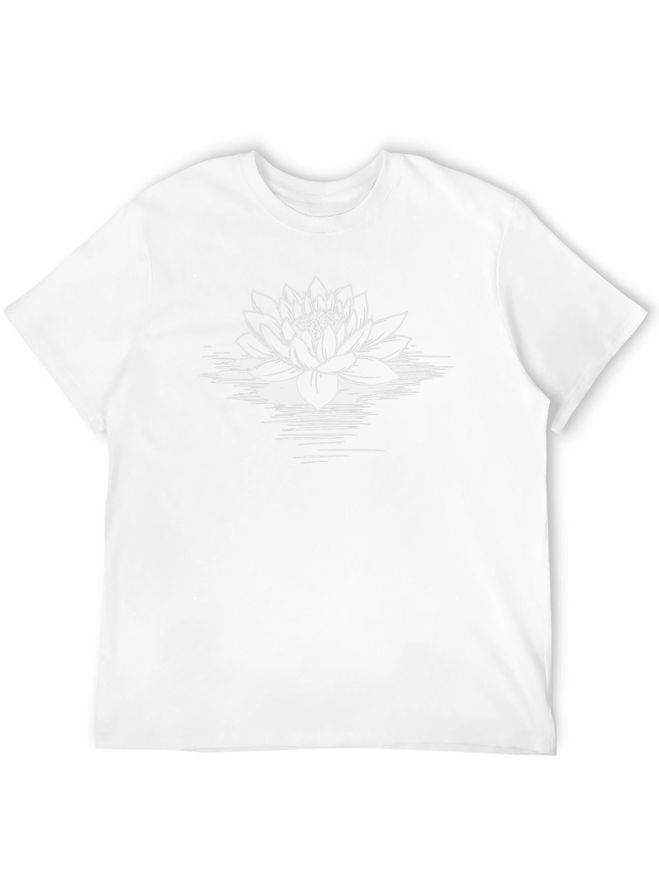 Black Lotus Flower T-Shirt