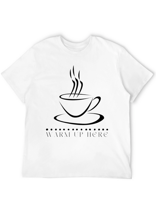 Warm Up Here Black T-Shirt