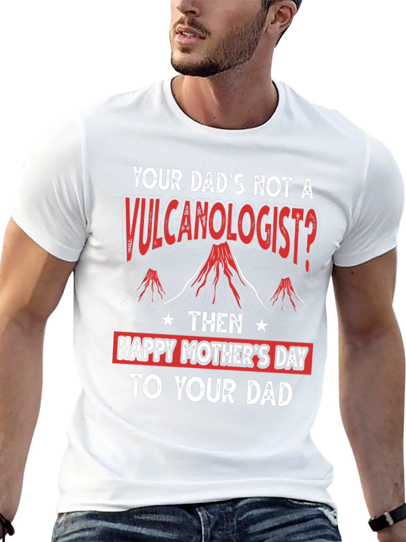 Funny Happy Mothers Day to Your Dad T-Shirt