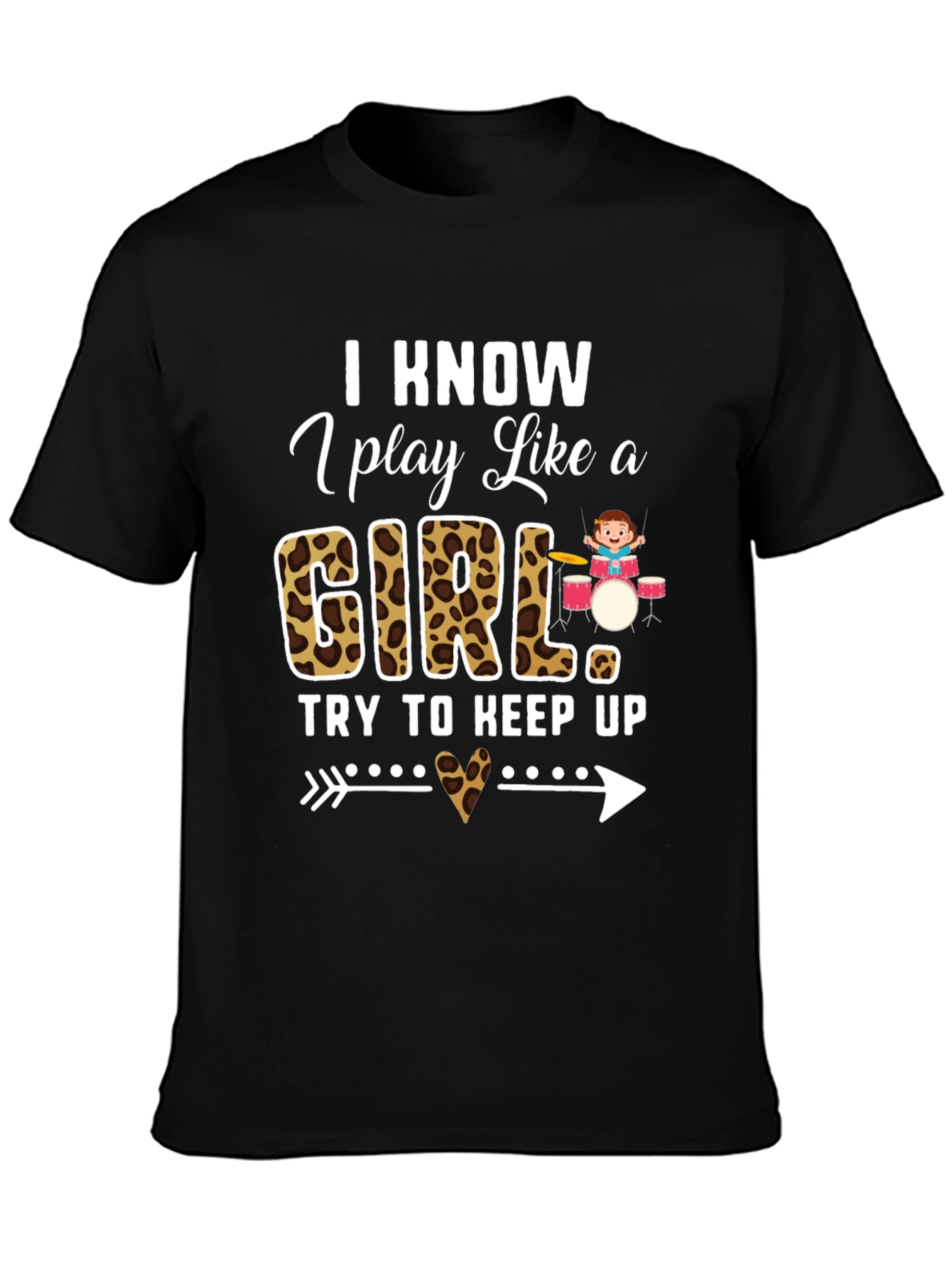 I Know I Play Like A Girl T-Shirt