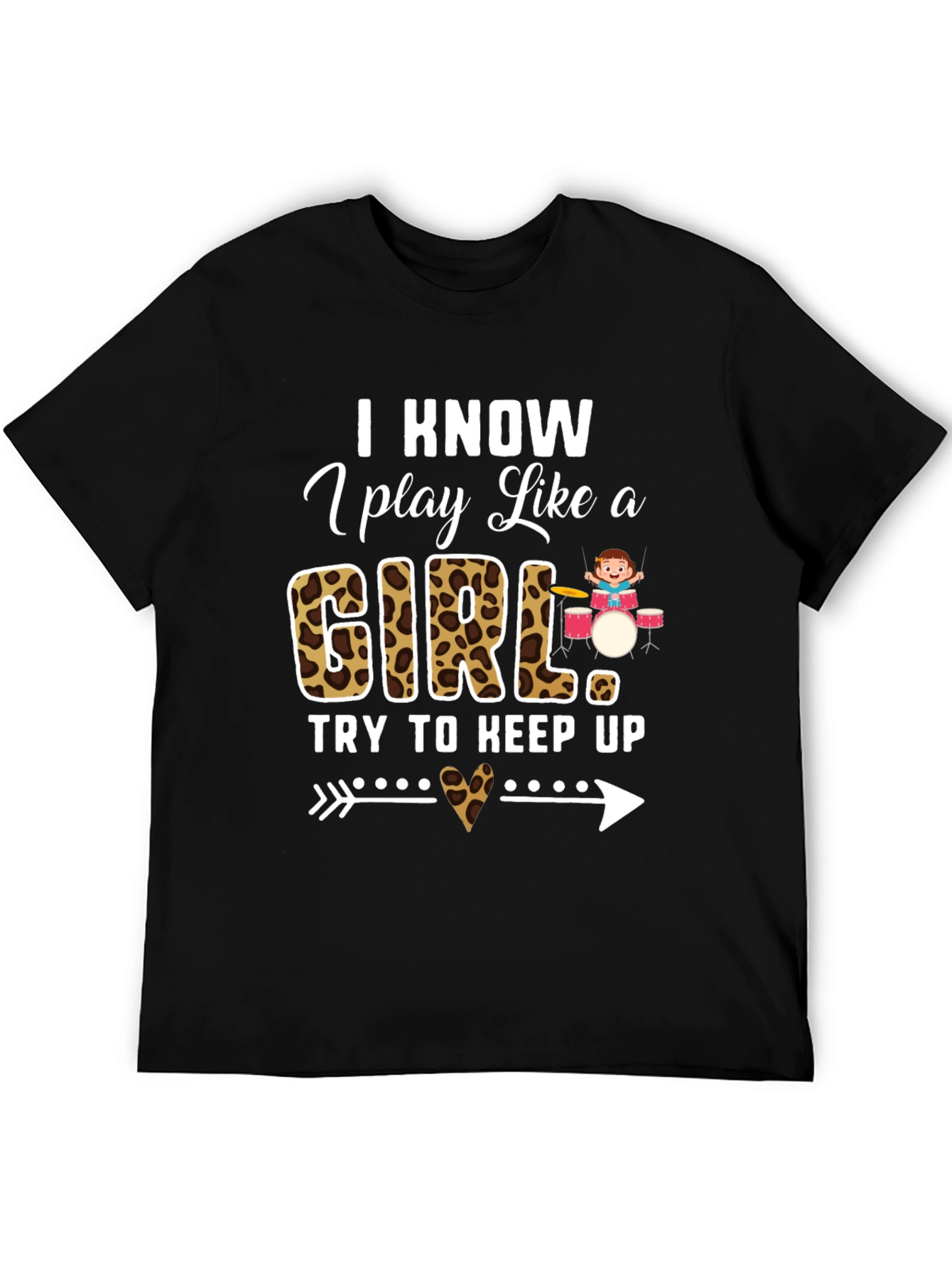 I Know I Play Like A Girl T-Shirt