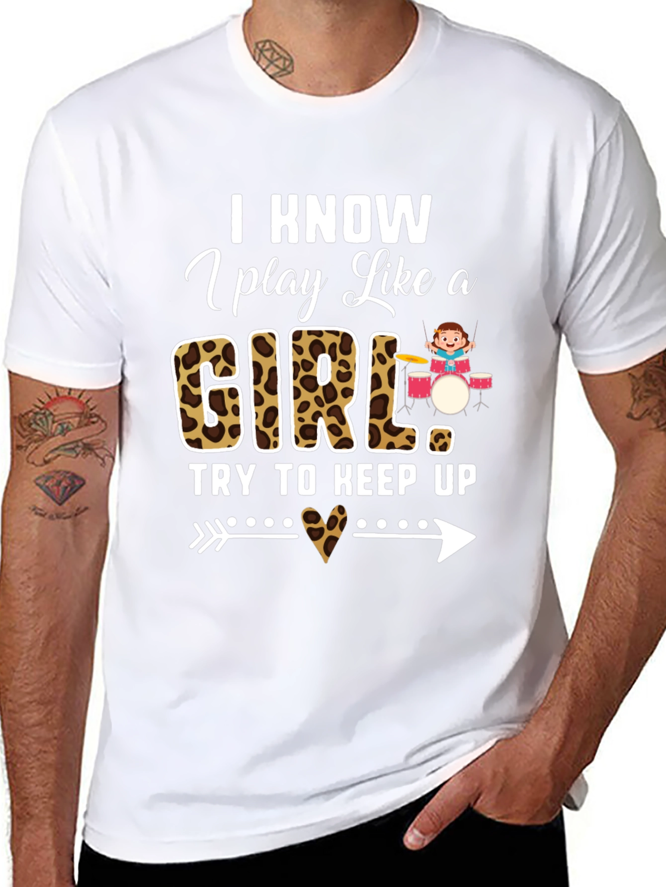 I Know I Play Like A Girl T-Shirt