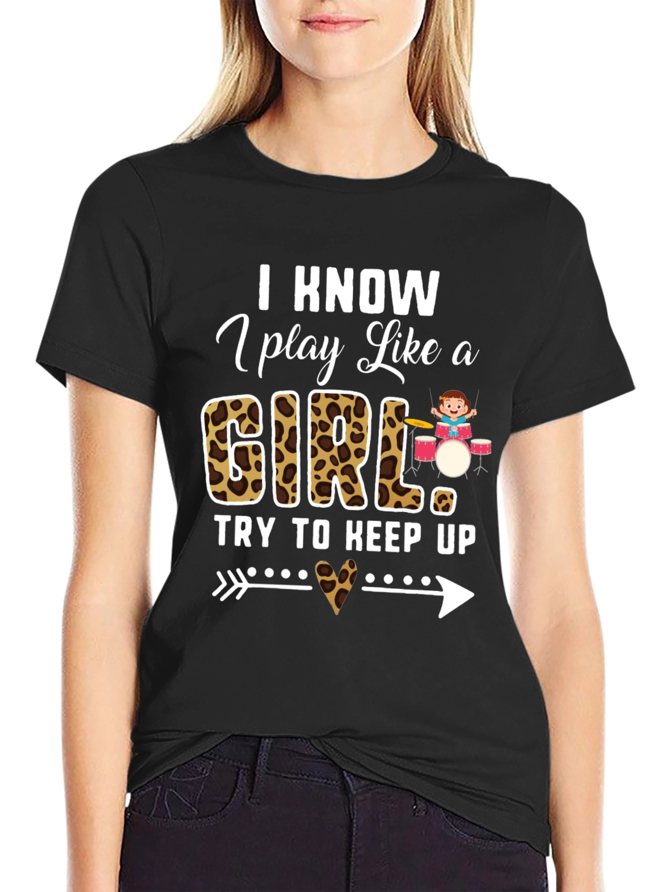 I Know I Play Like A Girl T-Shirt
