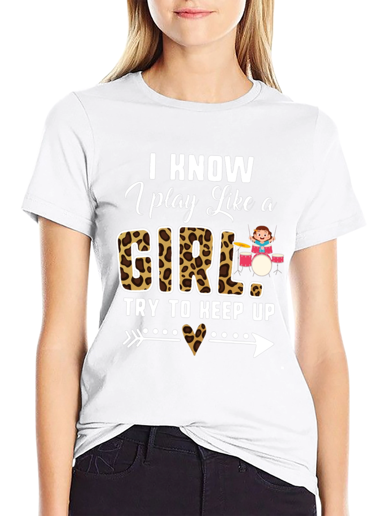 I Know I Play Like A Girl T-Shirt