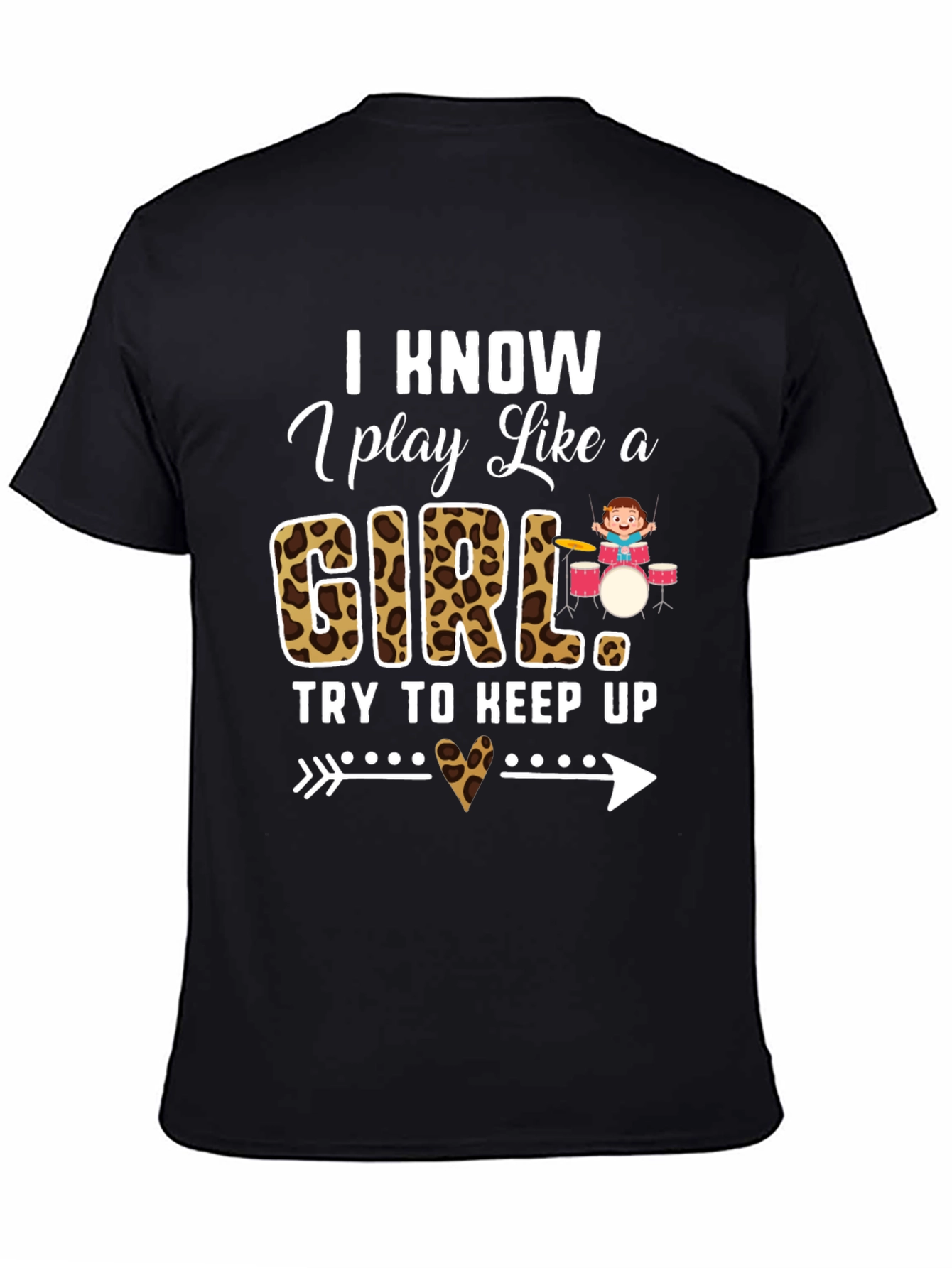 I Know I Play Like A Girl T-Shirt