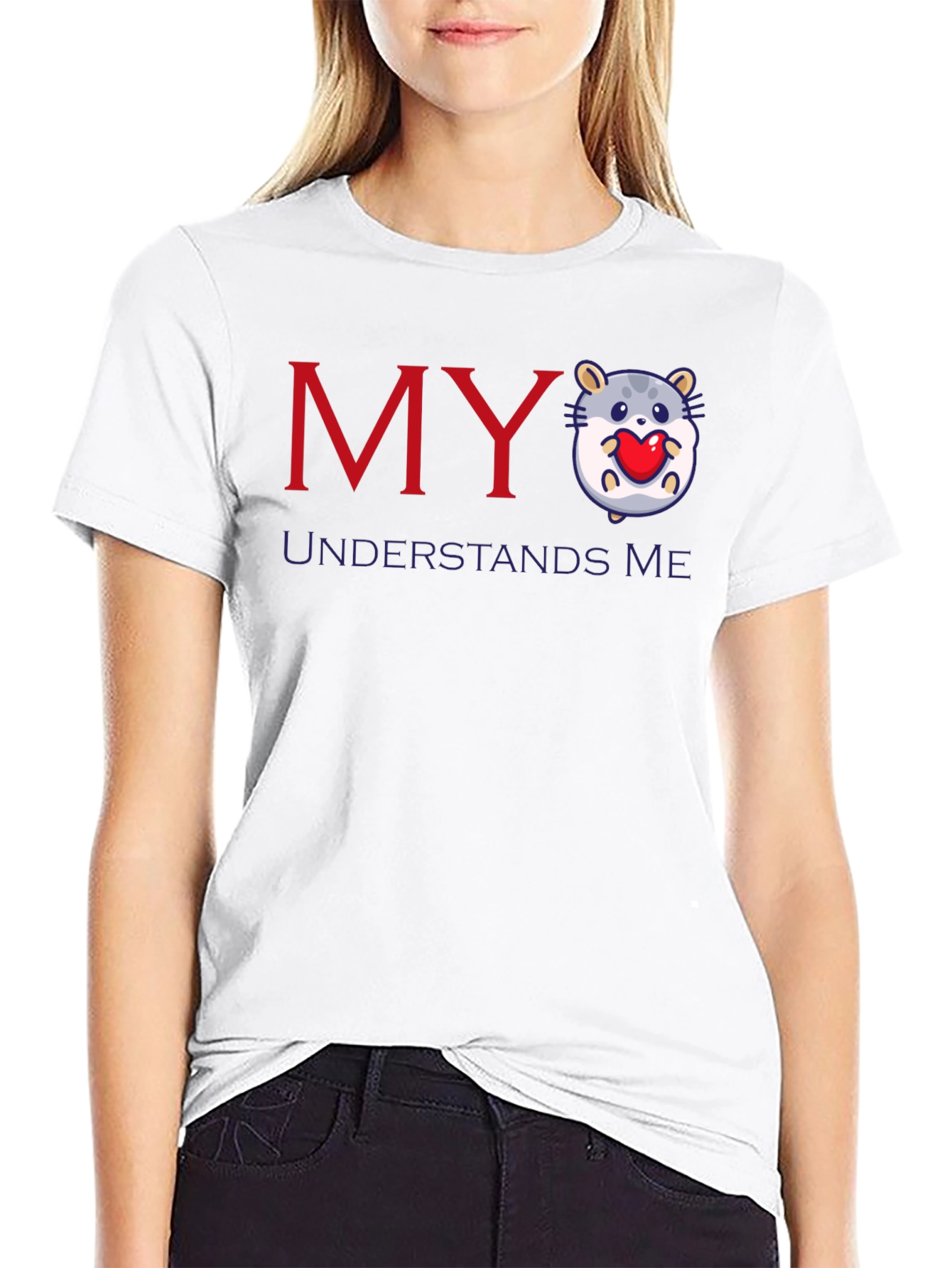 My Hamster Understands Me Graphic T-Shirt