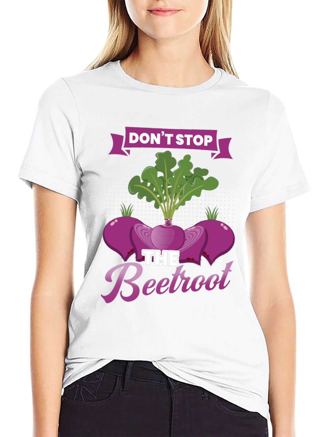 Dont Stop the Beetroot Graphic T-Shirt