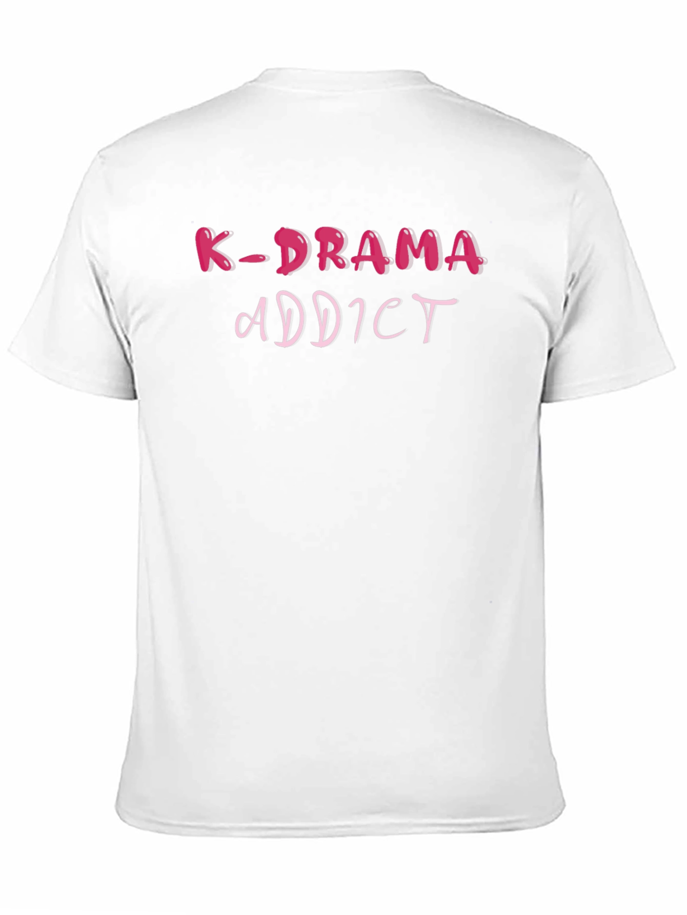K-Drama Addict Black T-Shirt