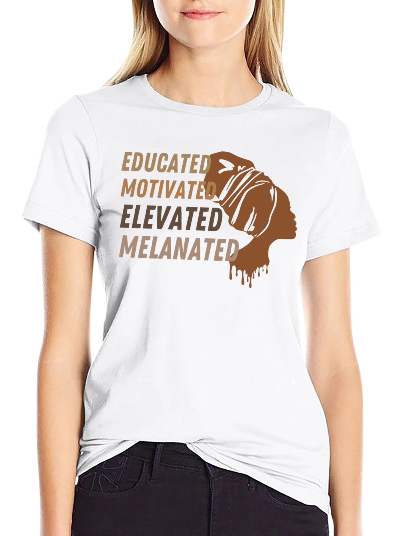 Educated Melanated Black History T-Shirt