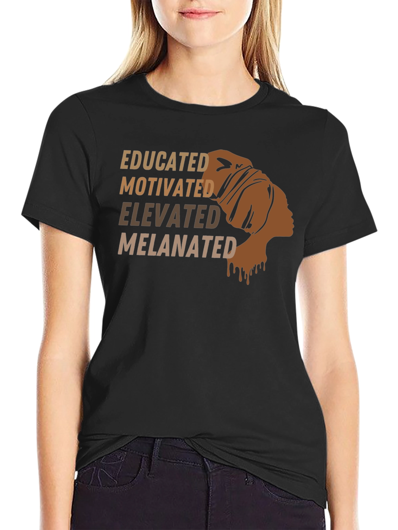 Educated Melanated Black History T-Shirt