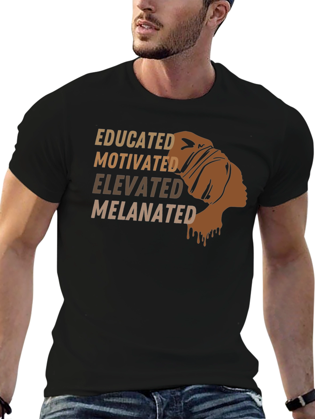 Educated Melanated Black History T-Shirt
