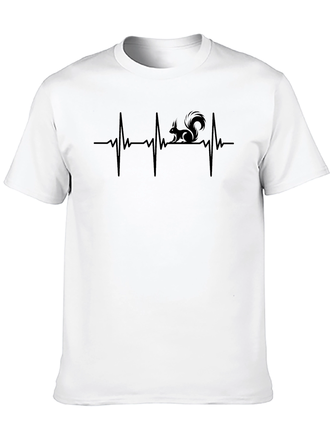 Squirrel Heartbeat Graphic Tee