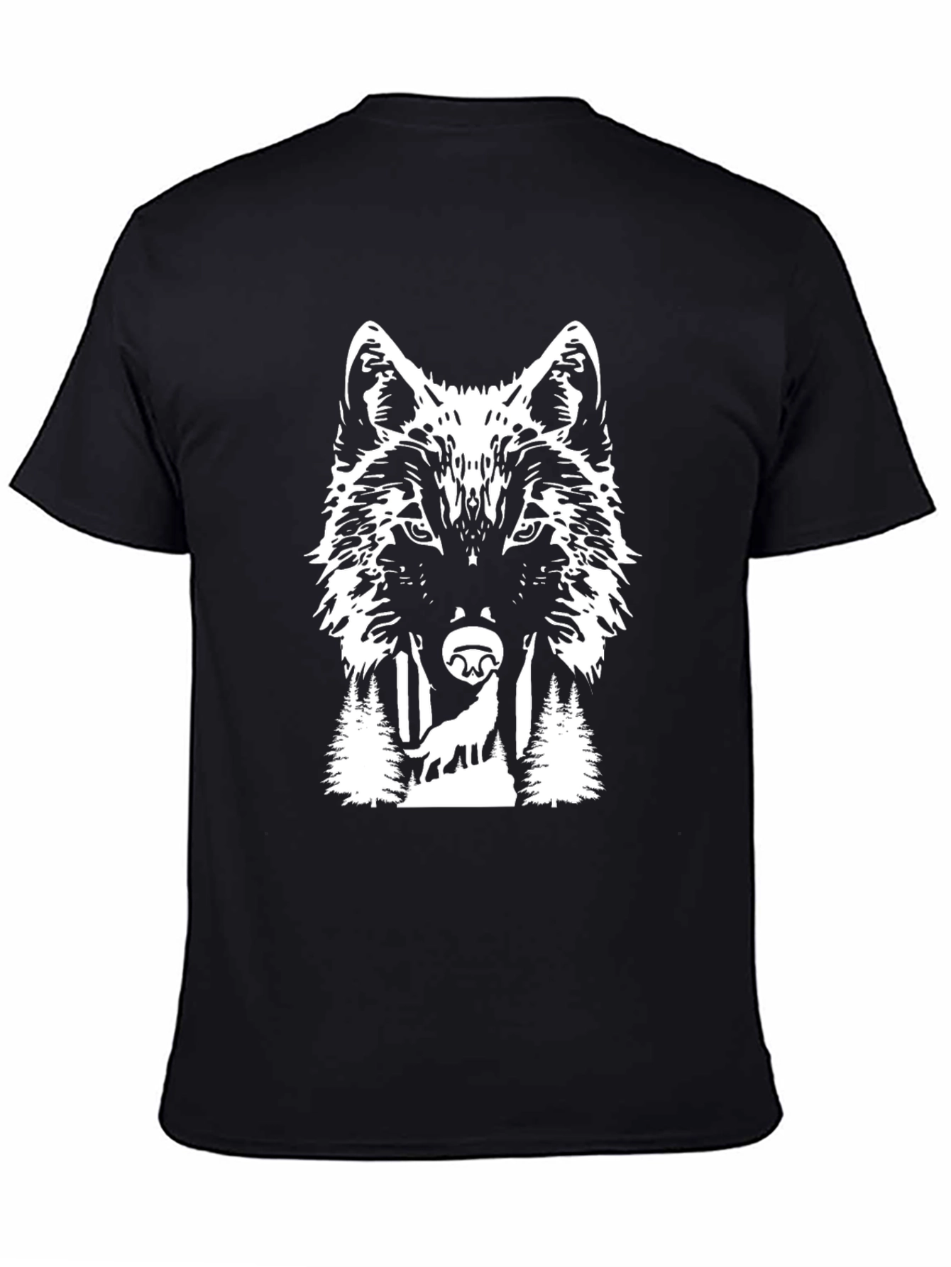 Wolf Graphic Tee - Wilderness Design T-Shirt