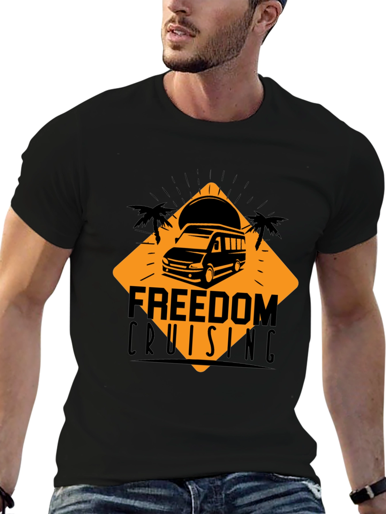 Freedom Cruising T-Shirt - Adventure Awaits!