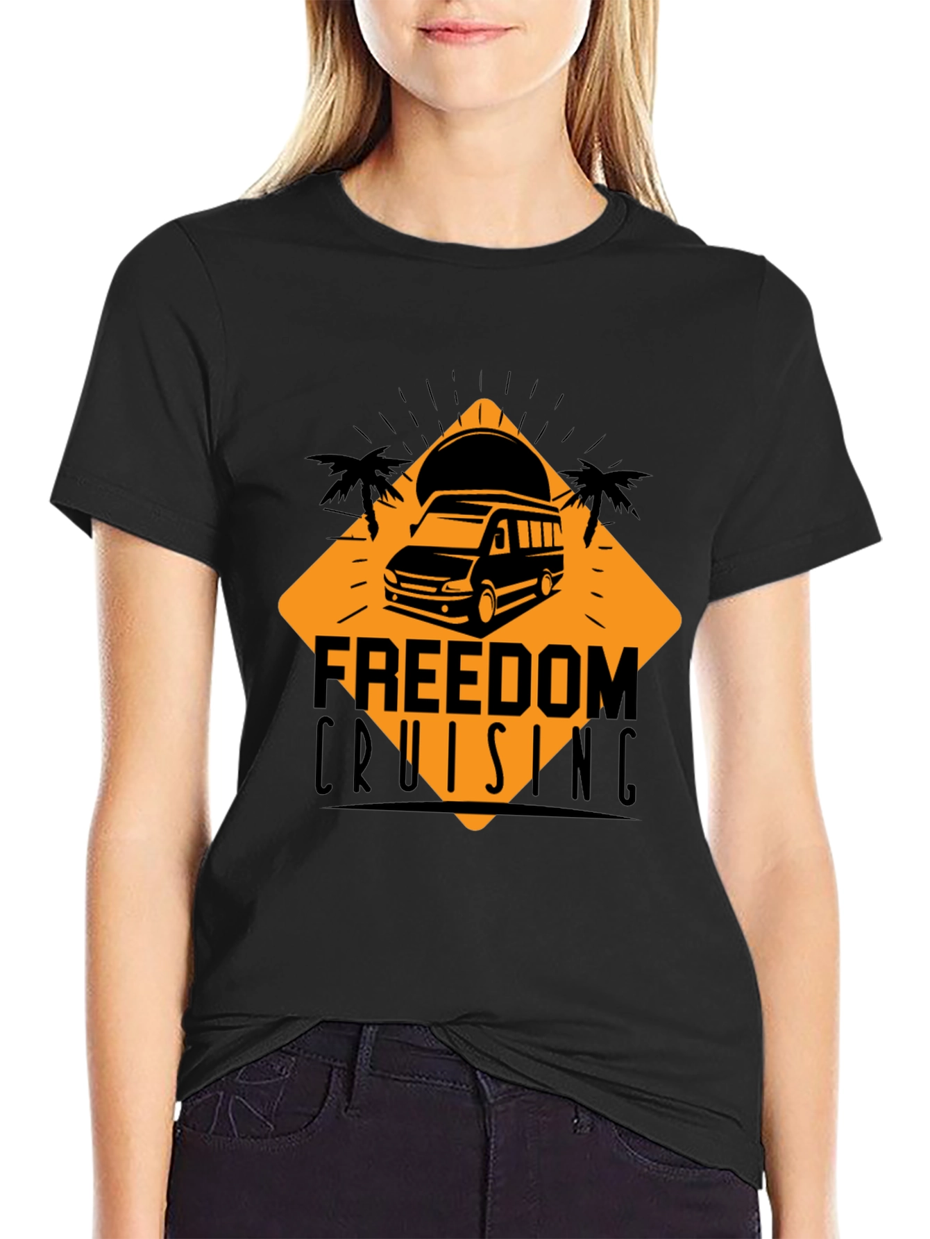 Freedom Cruising T-Shirt - Adventure Awaits!
