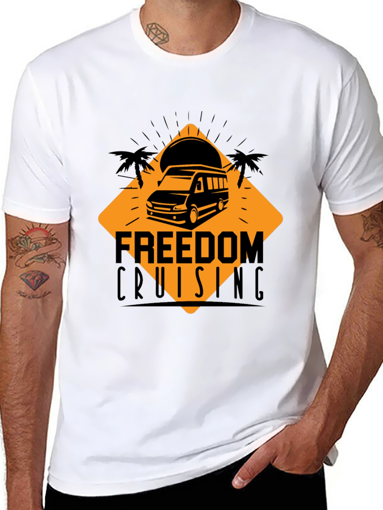 Freedom Cruising T-Shirt - Adventure Awaits!