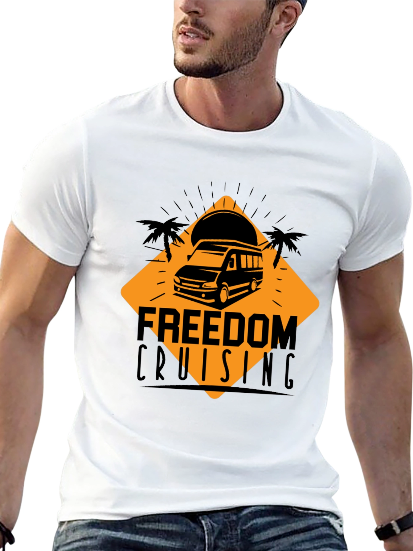 Freedom Cruising T-Shirt - Adventure Awaits!