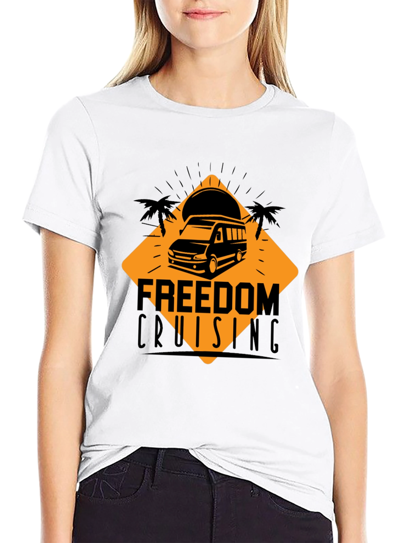 Freedom Cruising T-Shirt - Adventure Awaits!