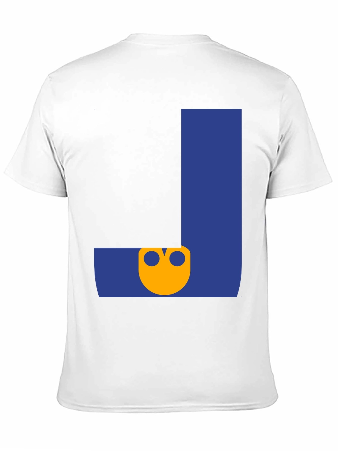 Letter J Graphic Tee - Black