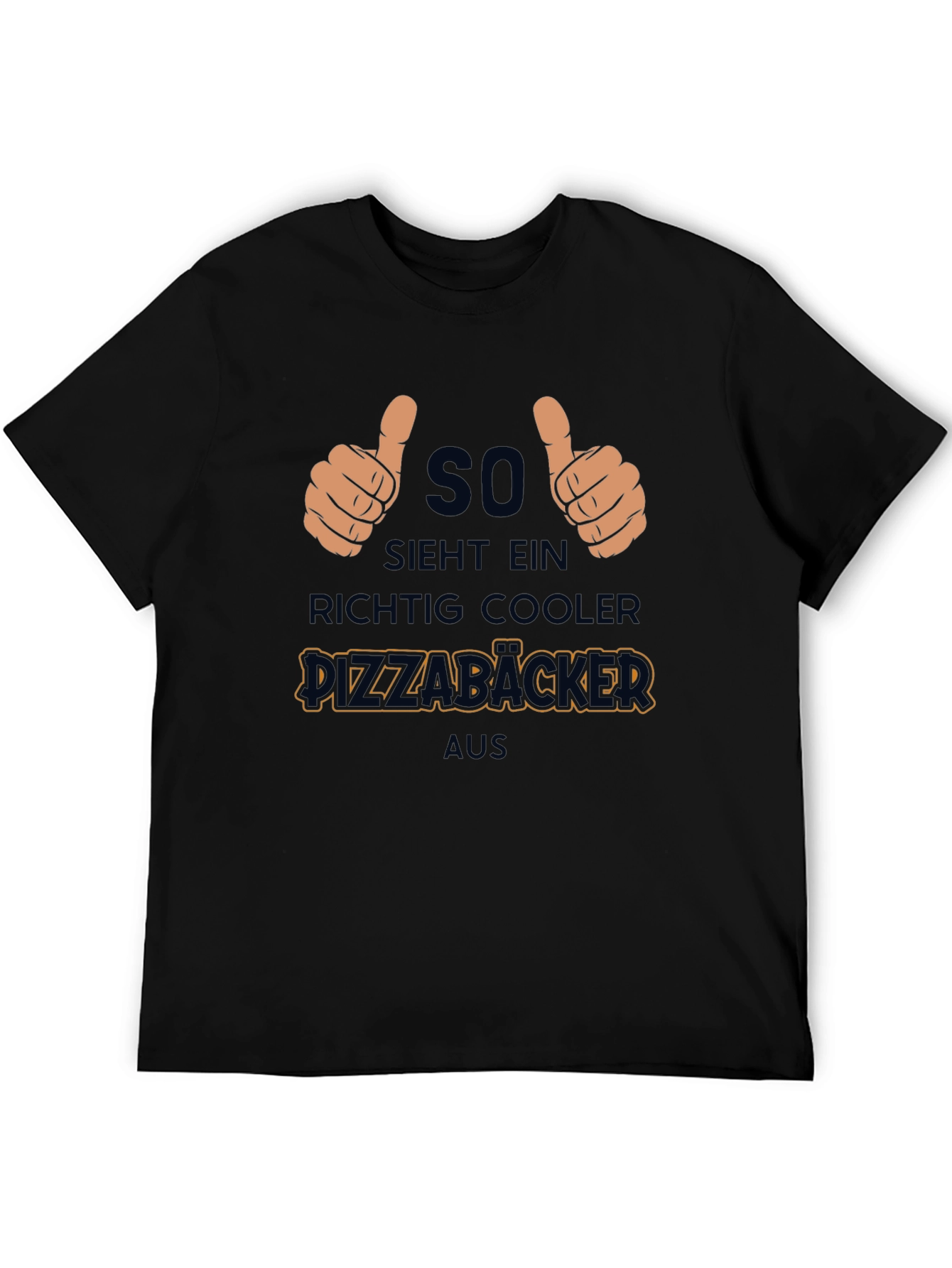 Cool Pizzabäcker Graphic T-Shirt