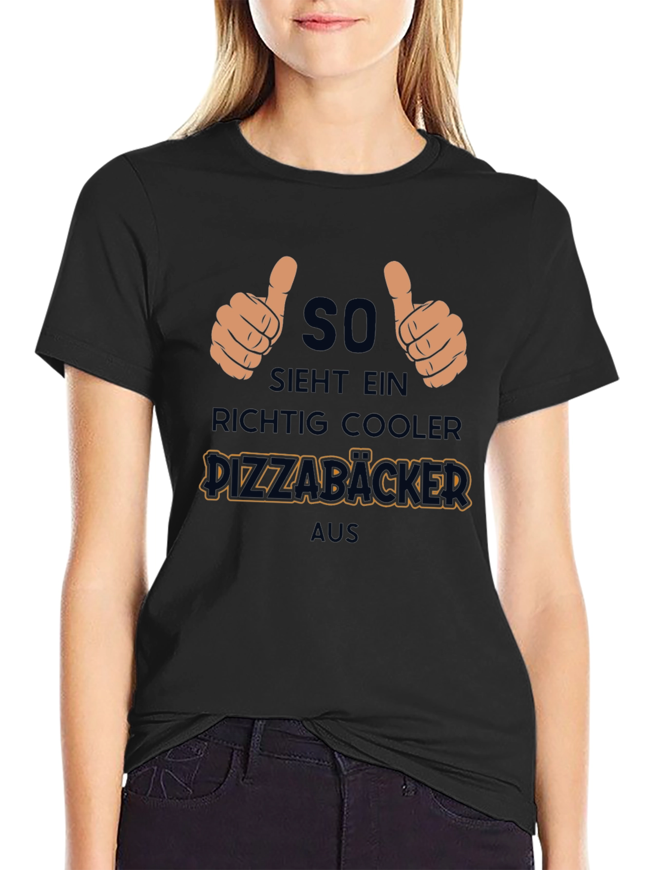 Cool Pizzabäcker Graphic T-Shirt