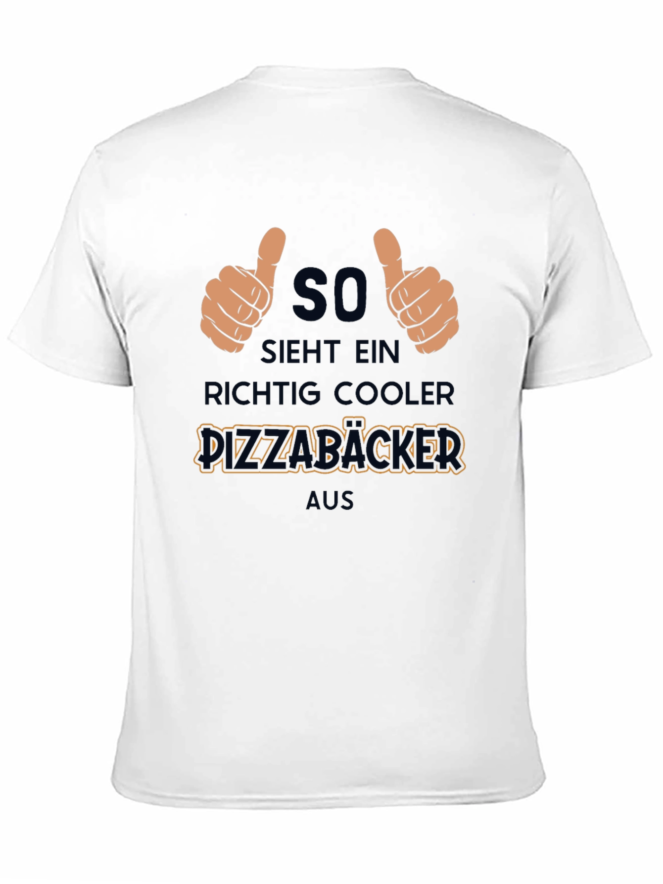 Cool Pizzabäcker Graphic T-Shirt