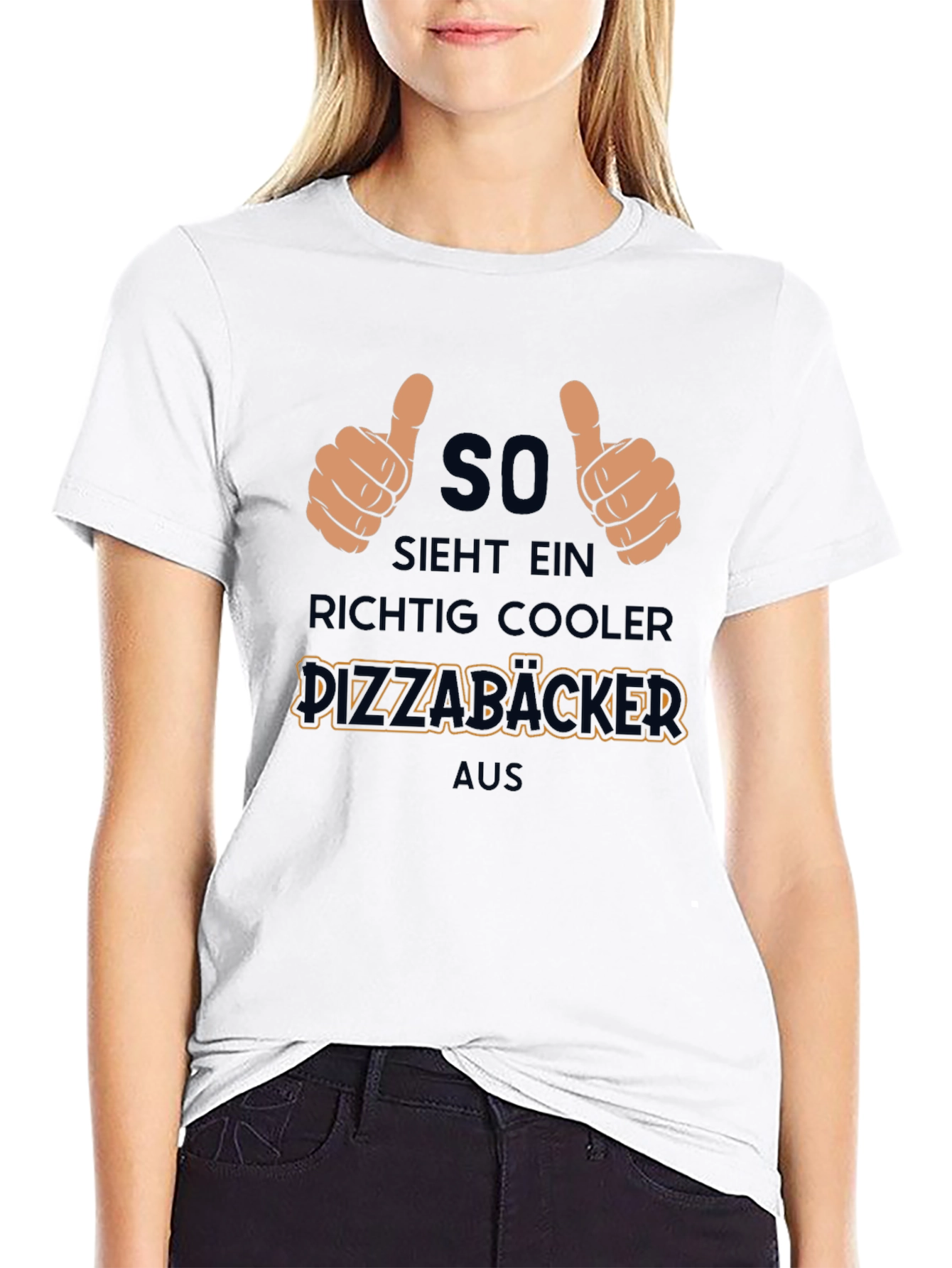 Cool Pizzabäcker Graphic T-Shirt