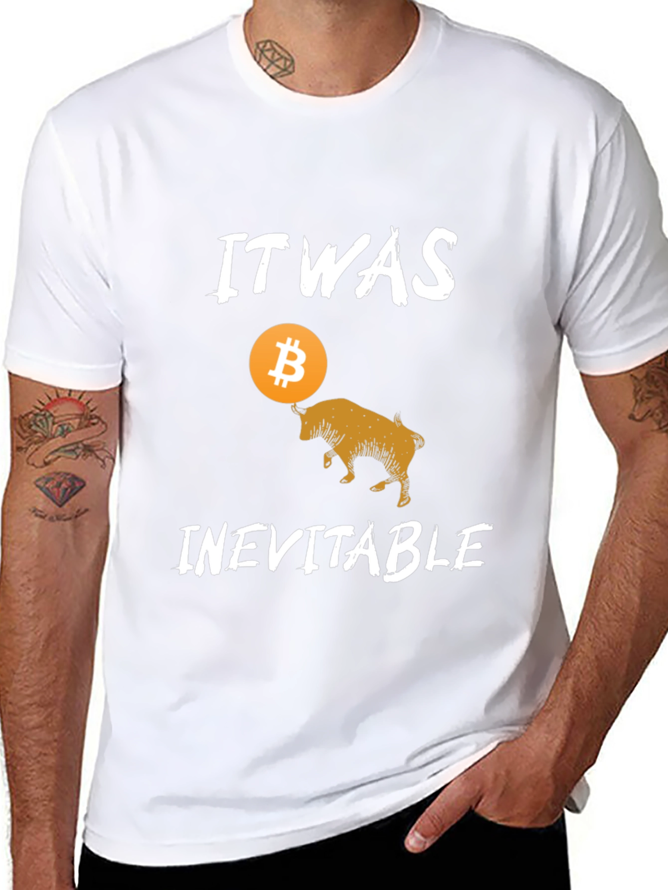 Bitcoin Bull T-Shirt - It Was Inevitable