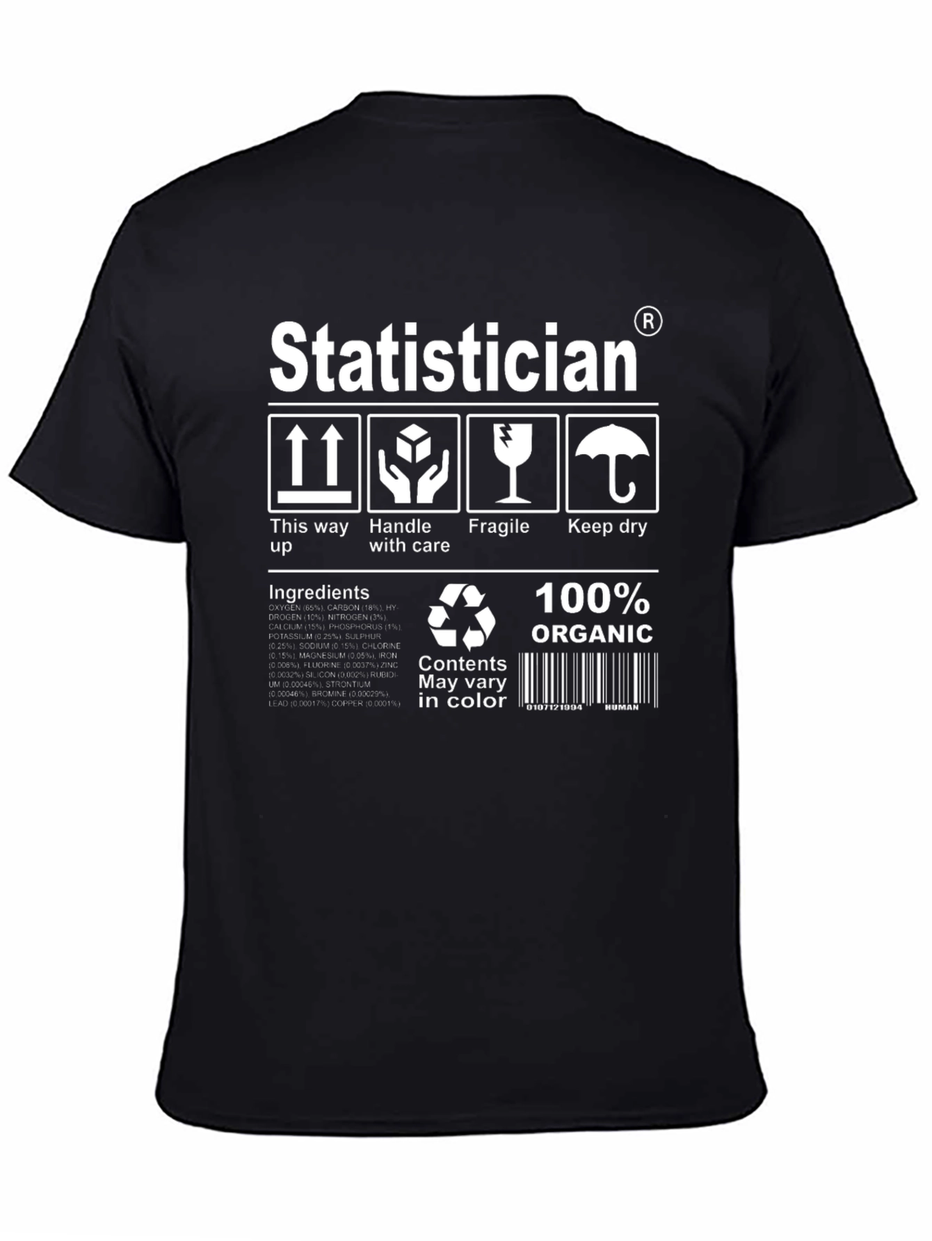 Statistician T-Shirt - Funny Data Science Gift