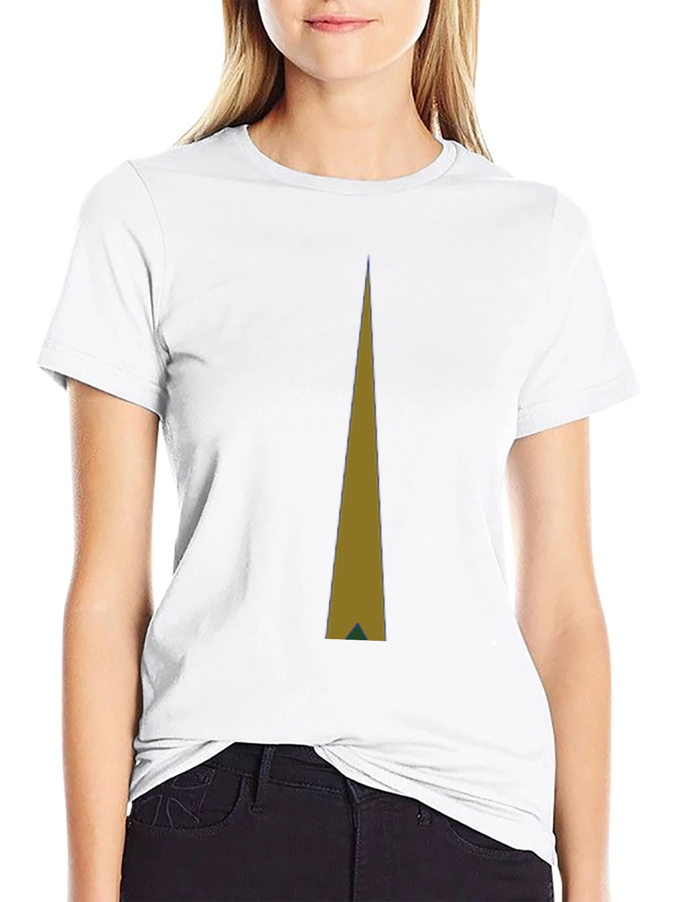 Abstract Arrow Graphic Tee - Modern Design