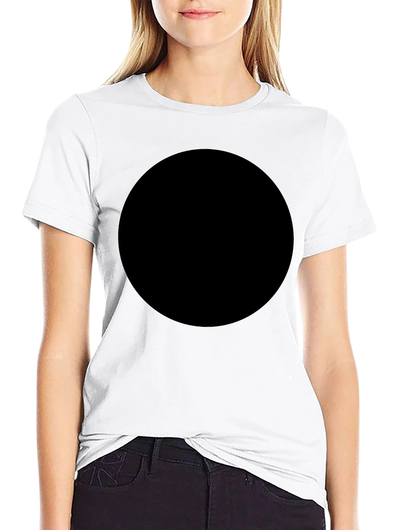 Mens Black Casual T-Shirt