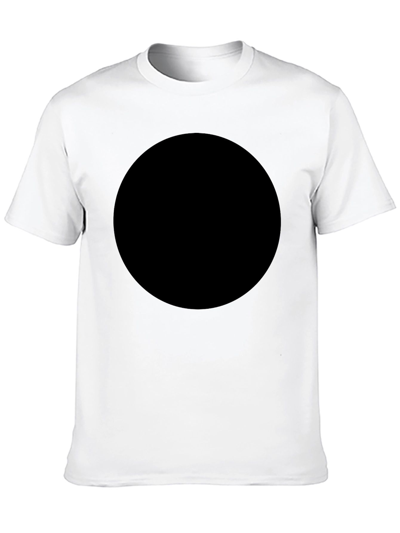 Mens Black Casual T-Shirt