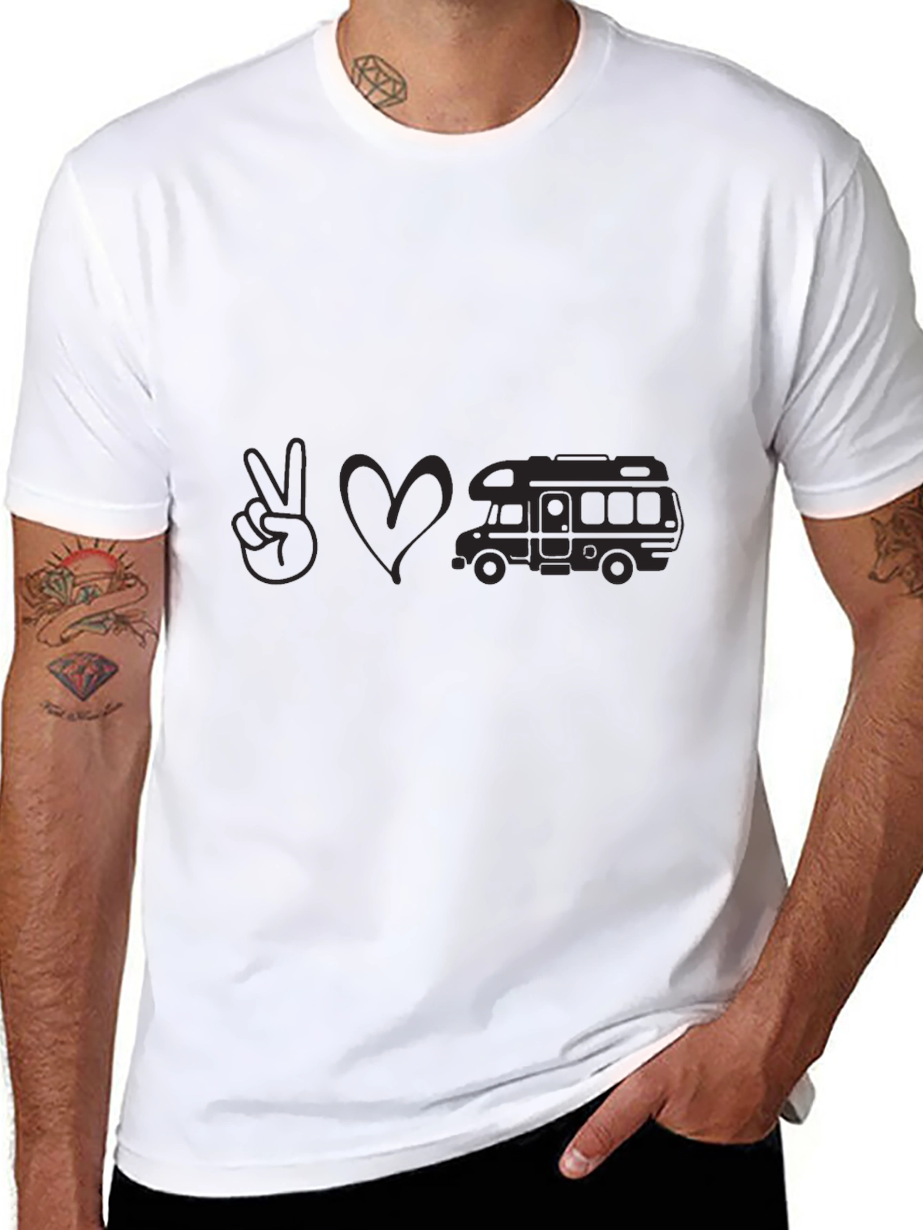 Peace Love RV T-Shirt