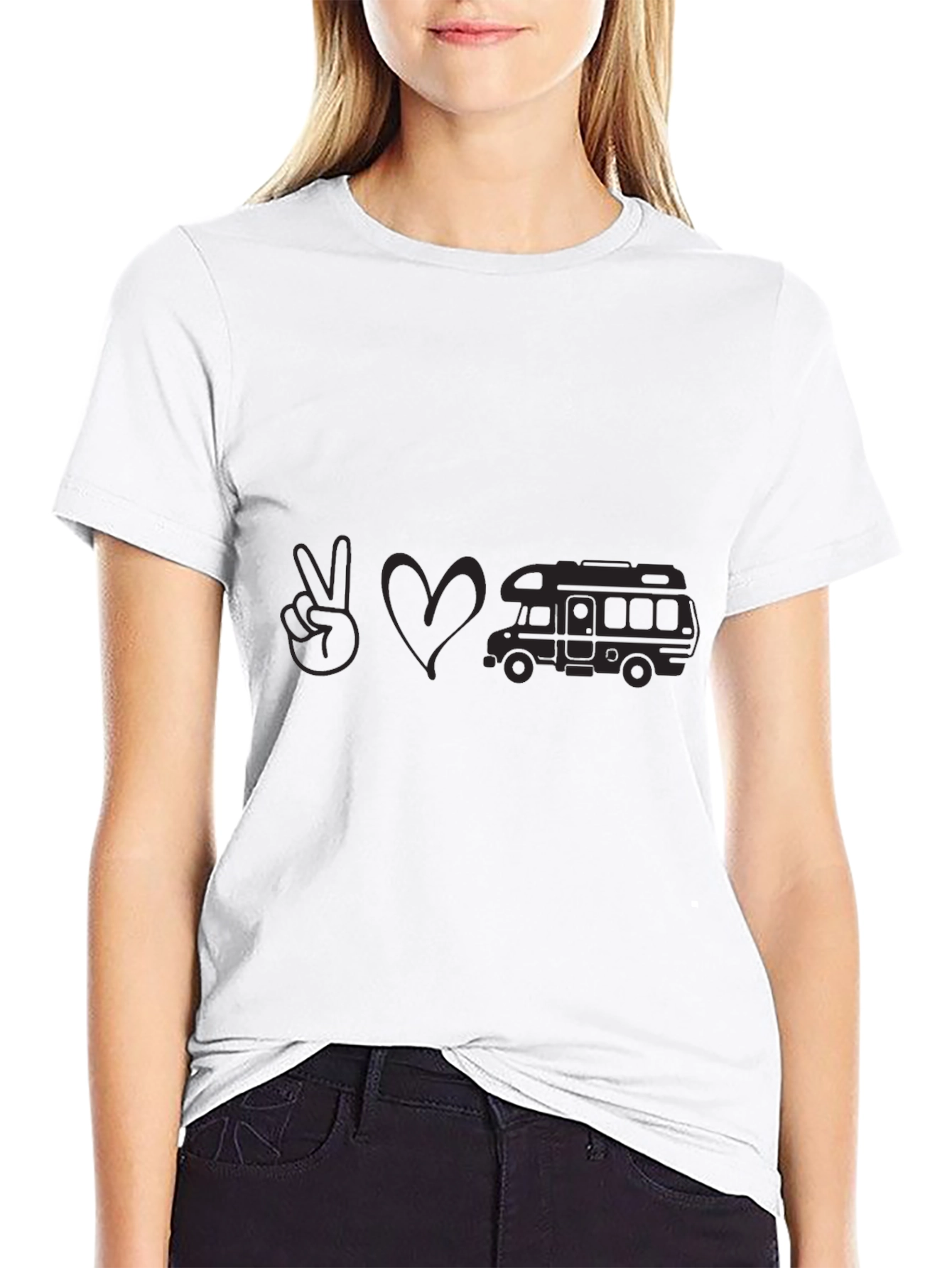 Peace Love RV T-Shirt