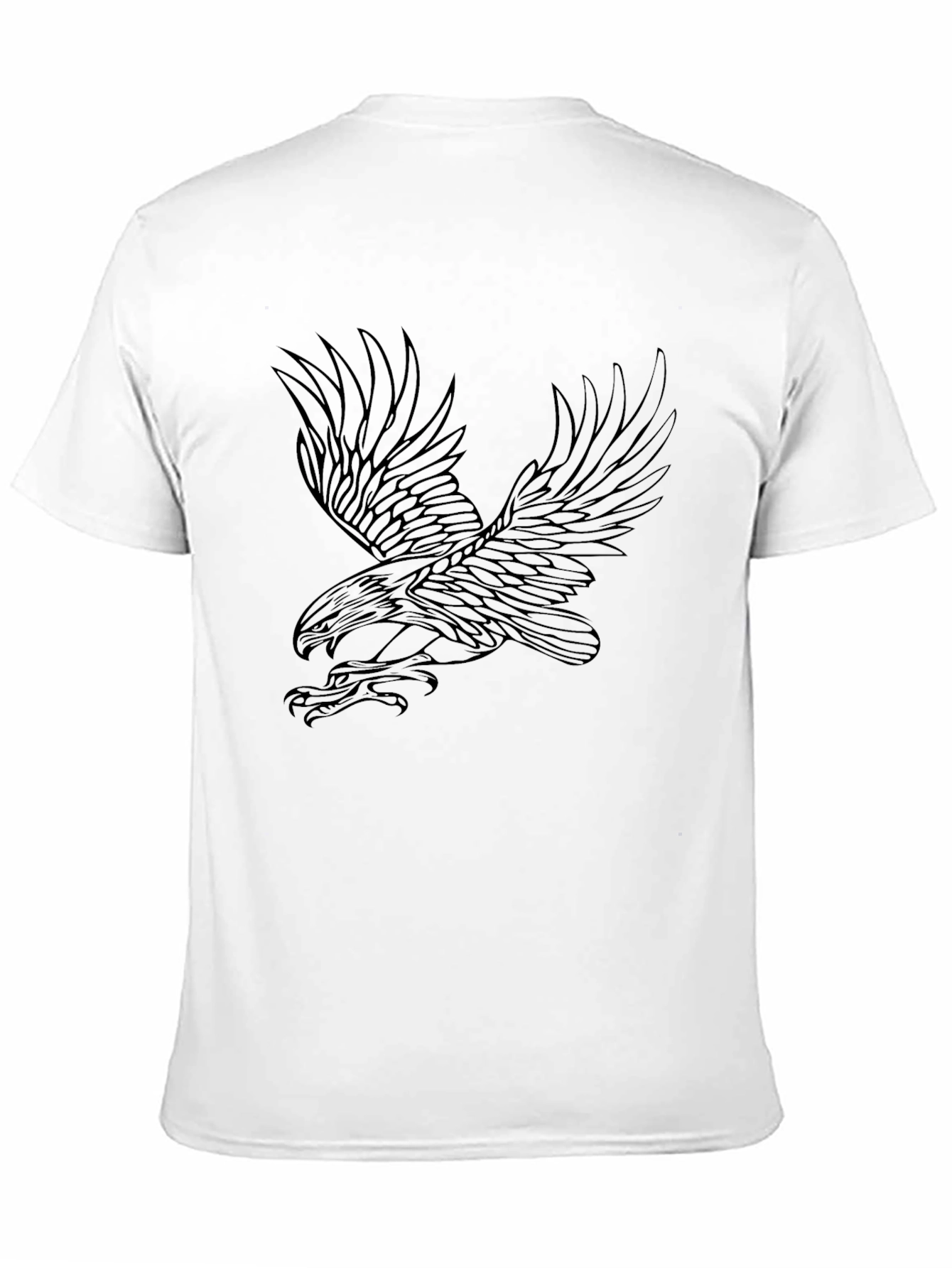 Eagle Graphic Black T-Shirt | Mens Fashion Tee
