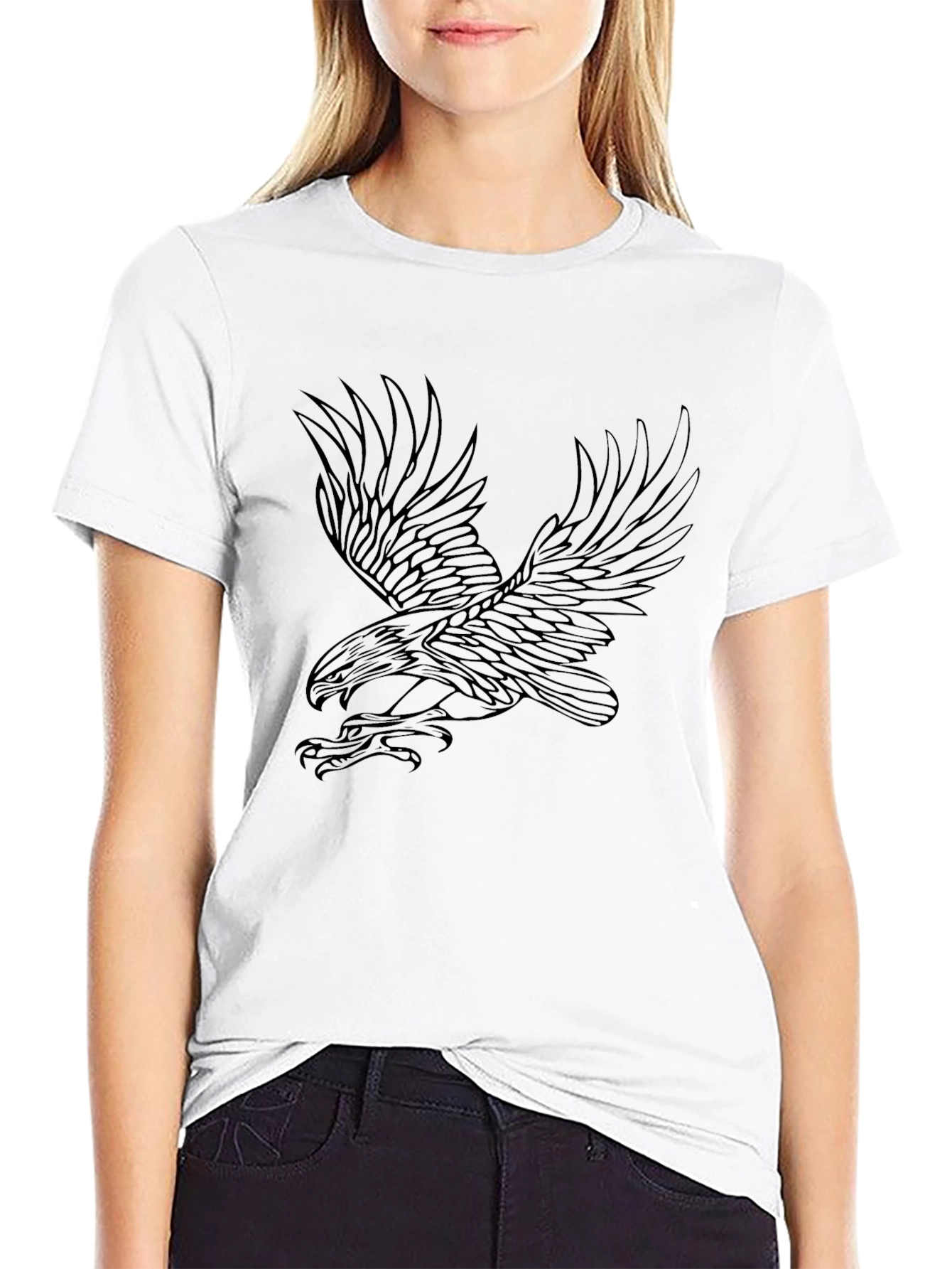 Eagle Graphic Black T-Shirt | Mens Fashion Tee