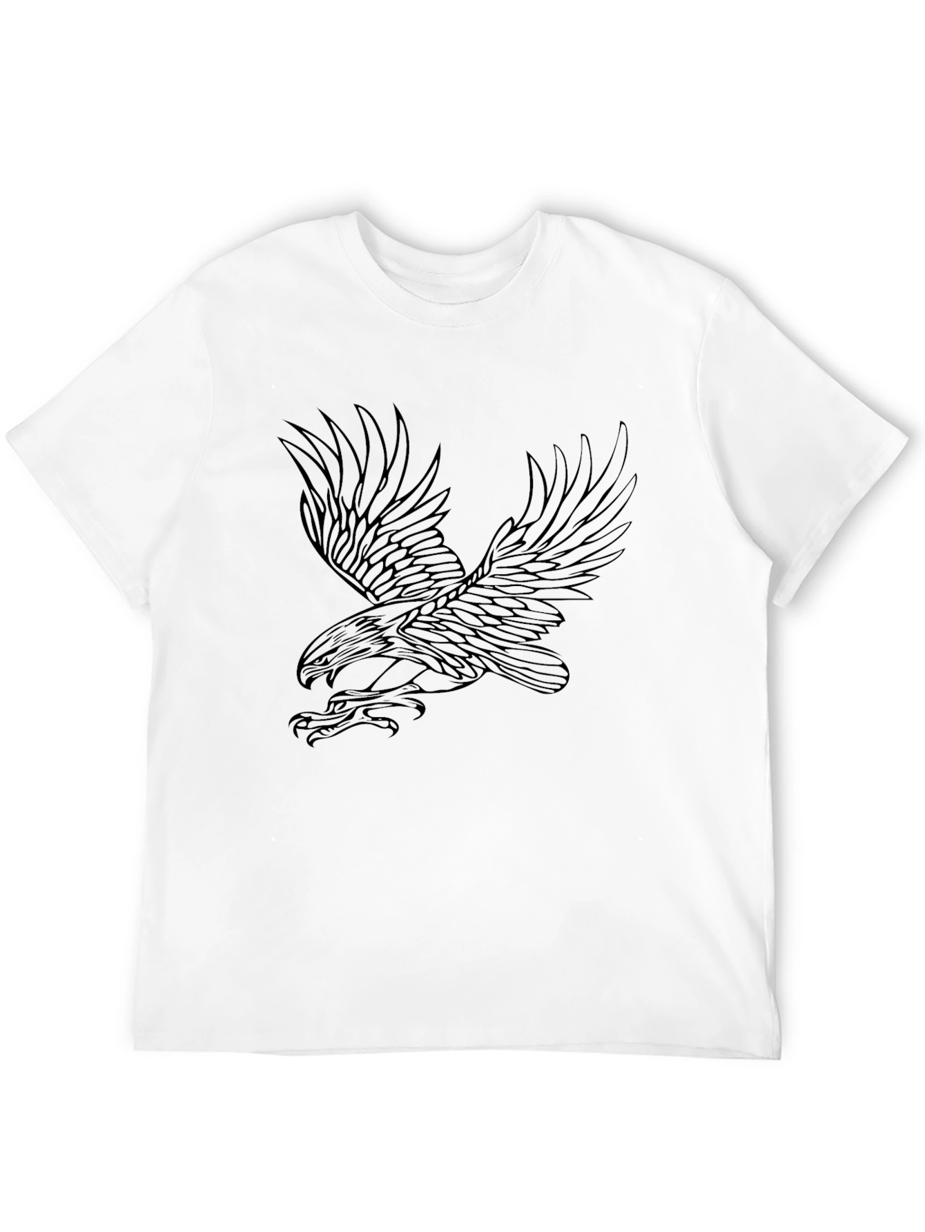 Eagle Graphic Black T-Shirt | Mens Fashion Tee