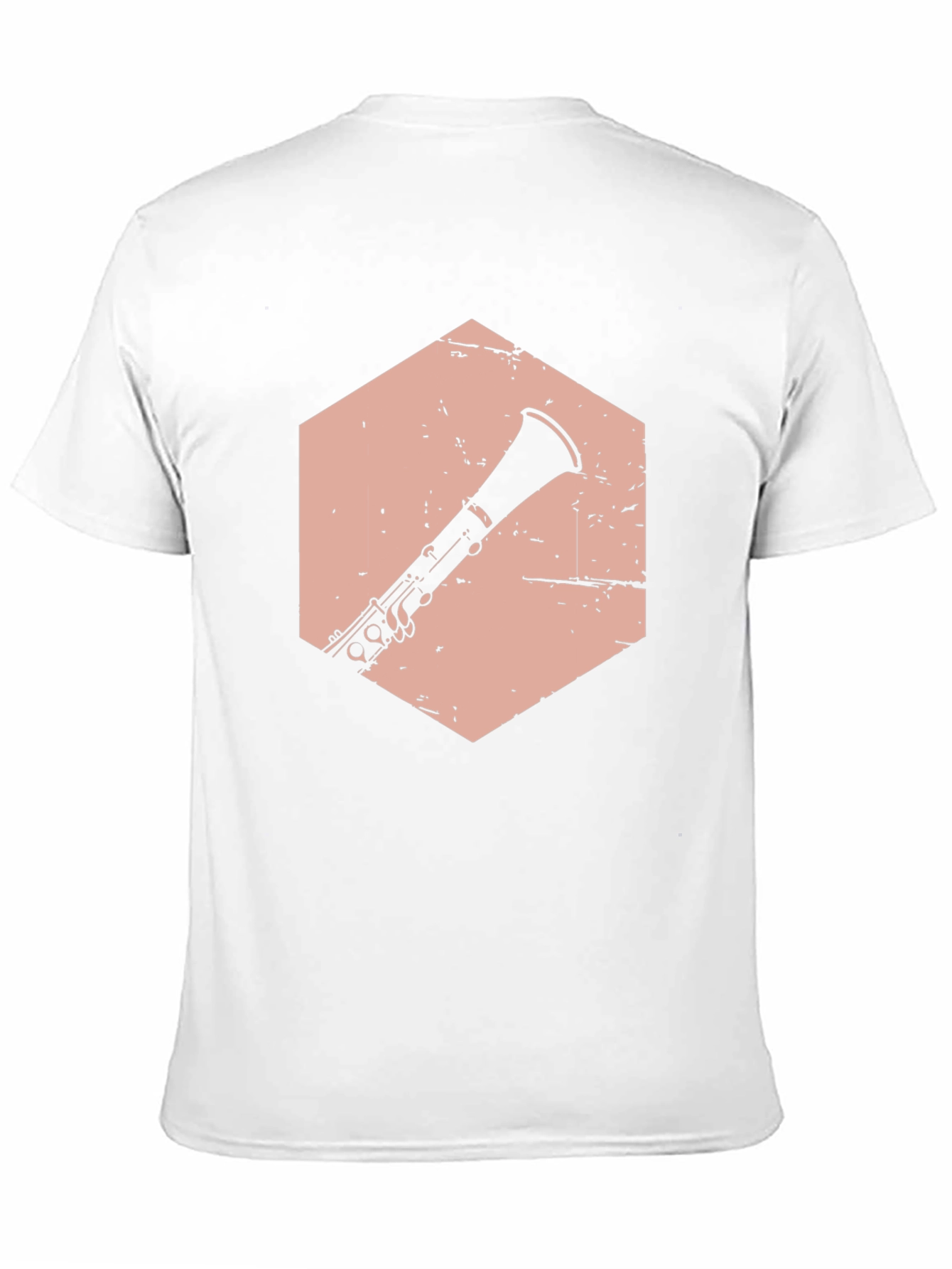 Clarinet Graphic Tee - Musicians Black T-Shirt