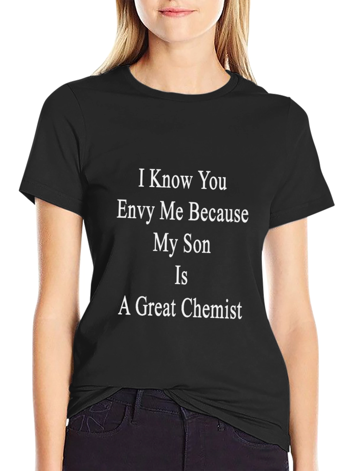 Great Chemist Son Pride T-Shirt - Black Cotton