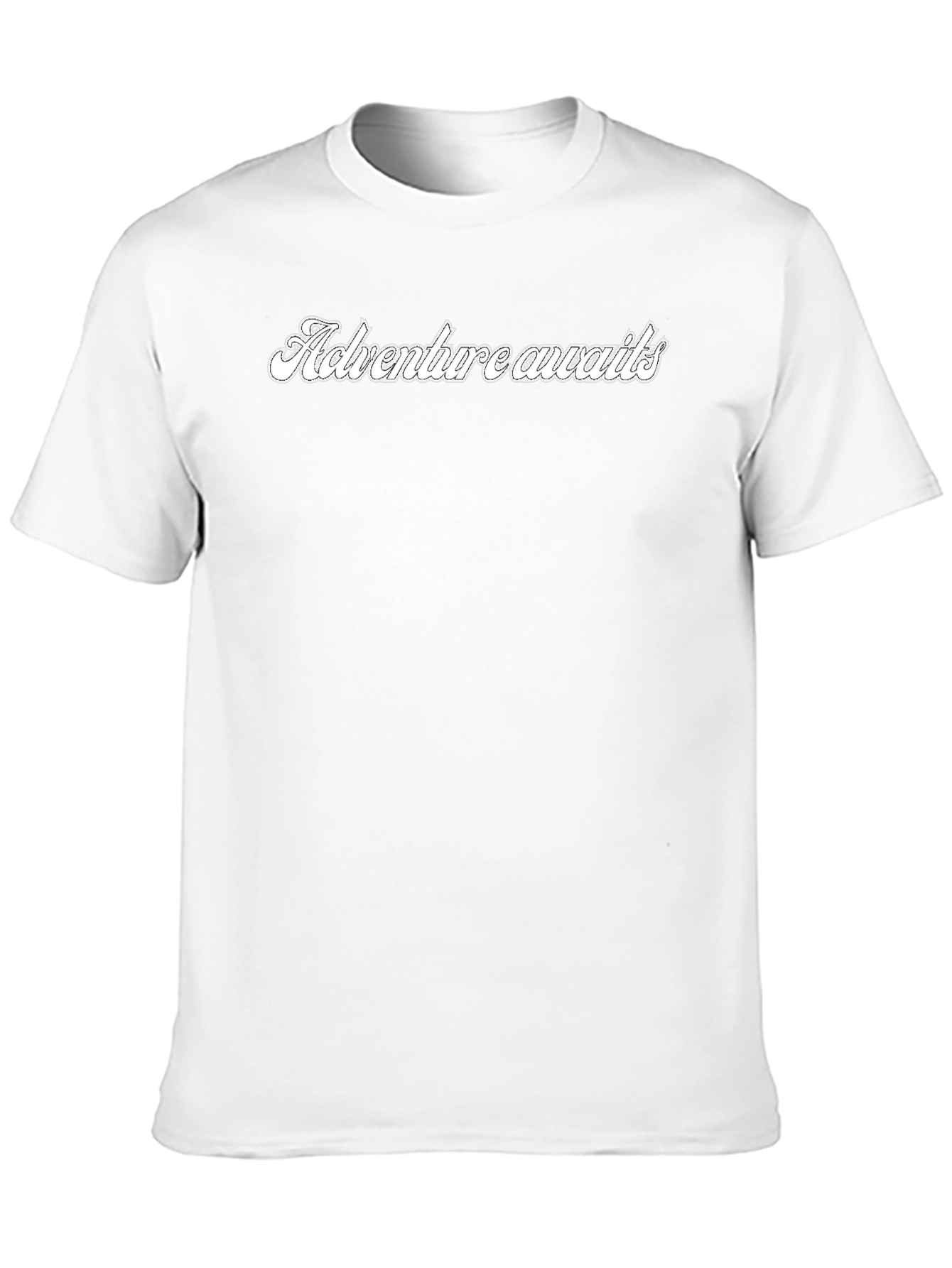 Adventure Awaits Black T-Shirt