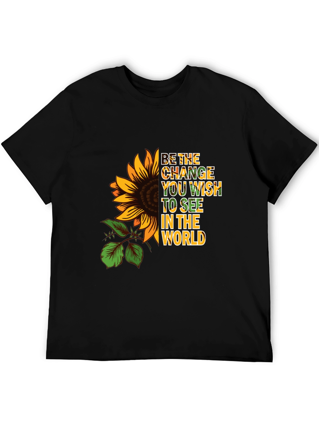 Sunflower Change Wish Graphic Tee