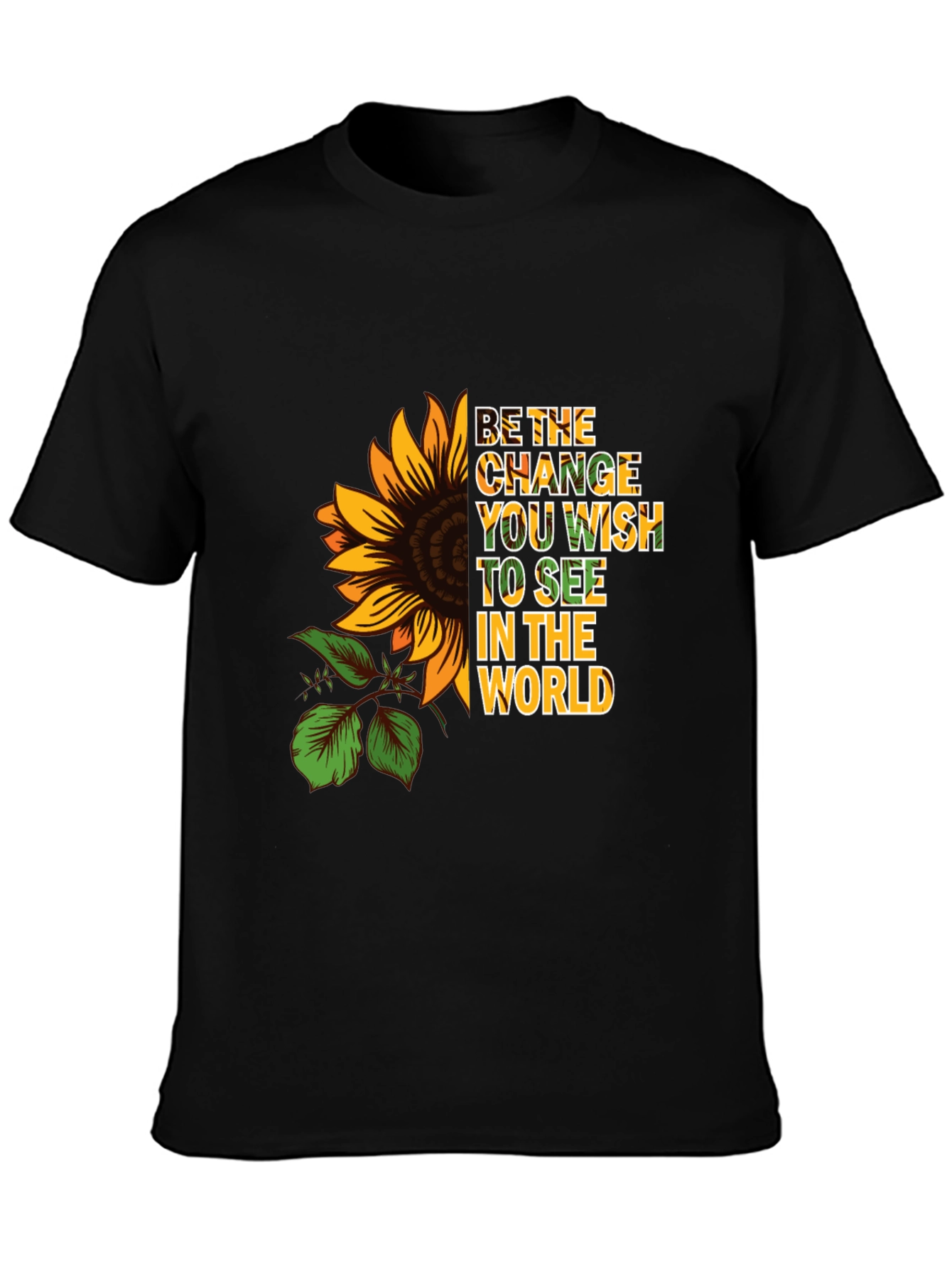 Sunflower Change Wish Graphic Tee