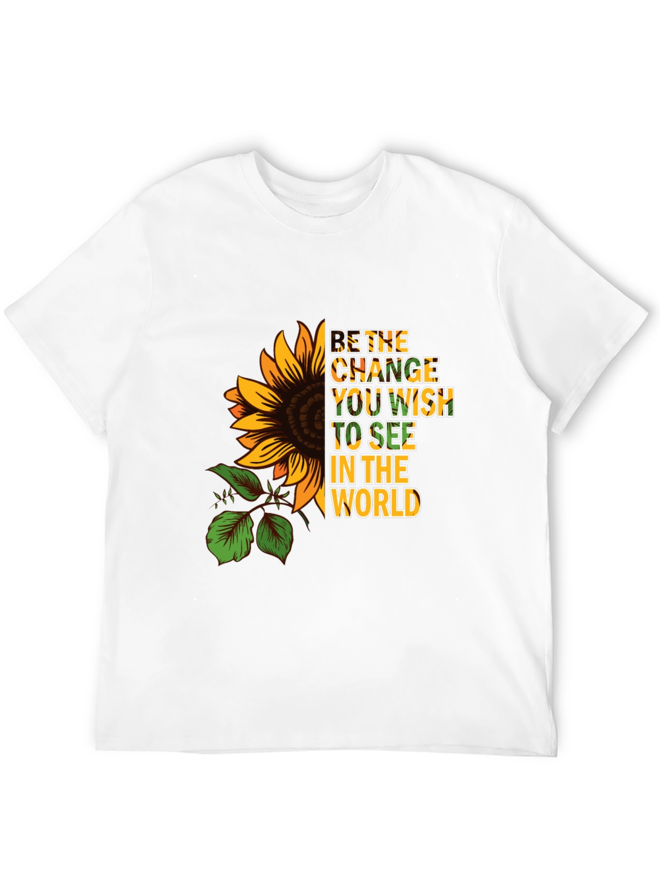 Sunflower Change Wish Graphic Tee