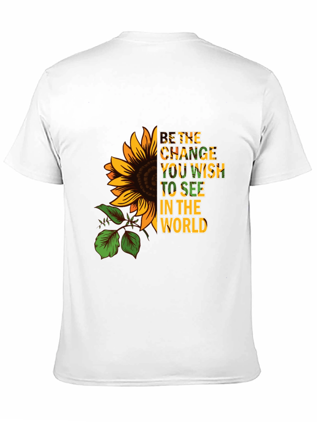 Sunflower Change Wish Graphic Tee