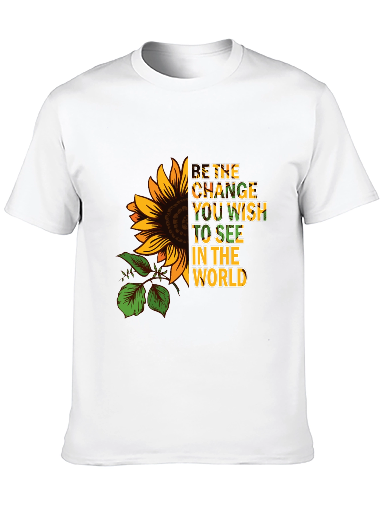 Sunflower Change Wish Graphic Tee