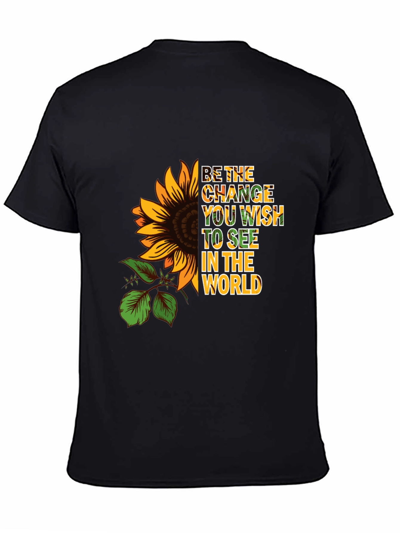 Sunflower Change Wish Graphic Tee