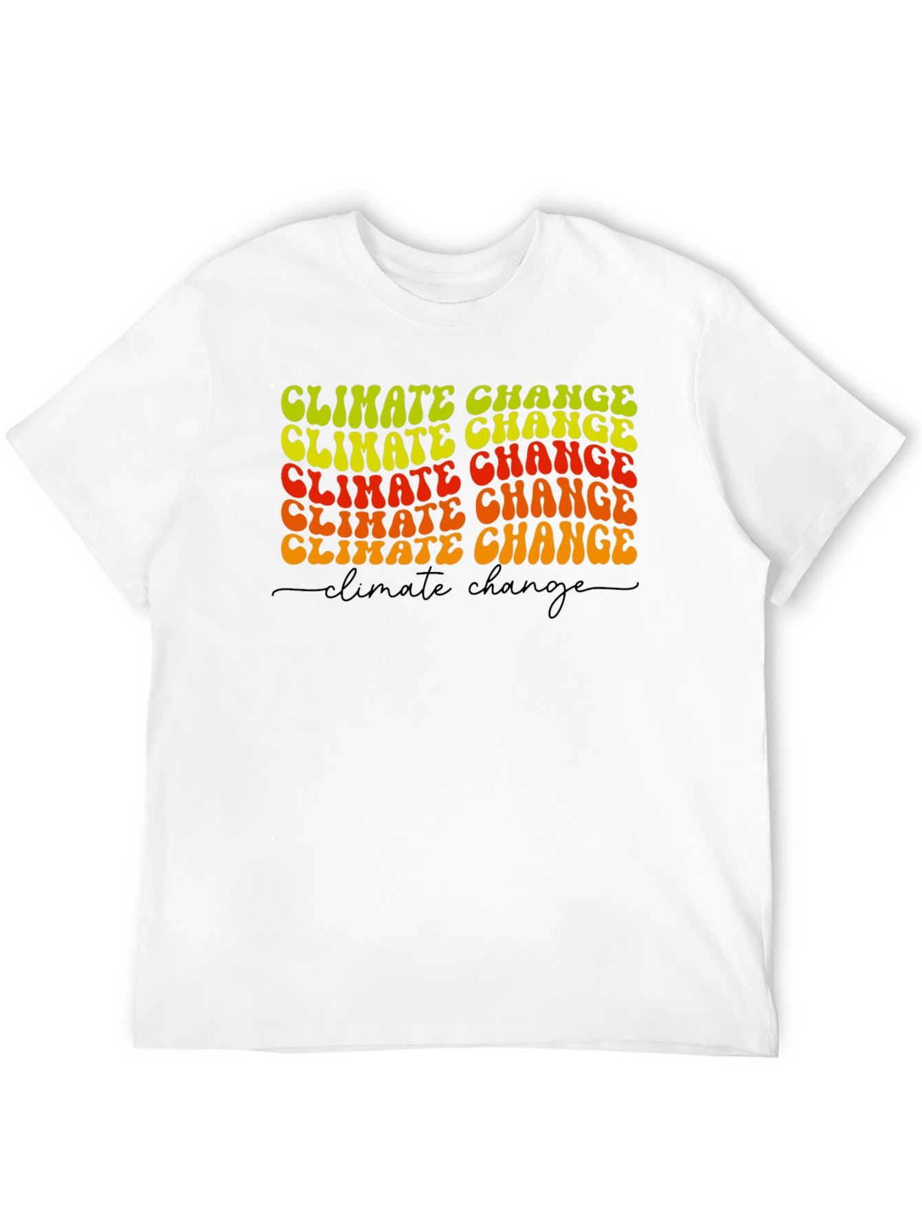 Climate Change Retro Graphic Tee
