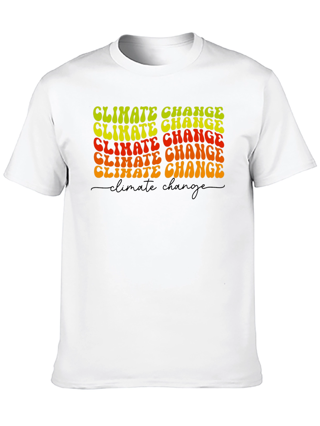 Climate Change Retro Graphic Tee