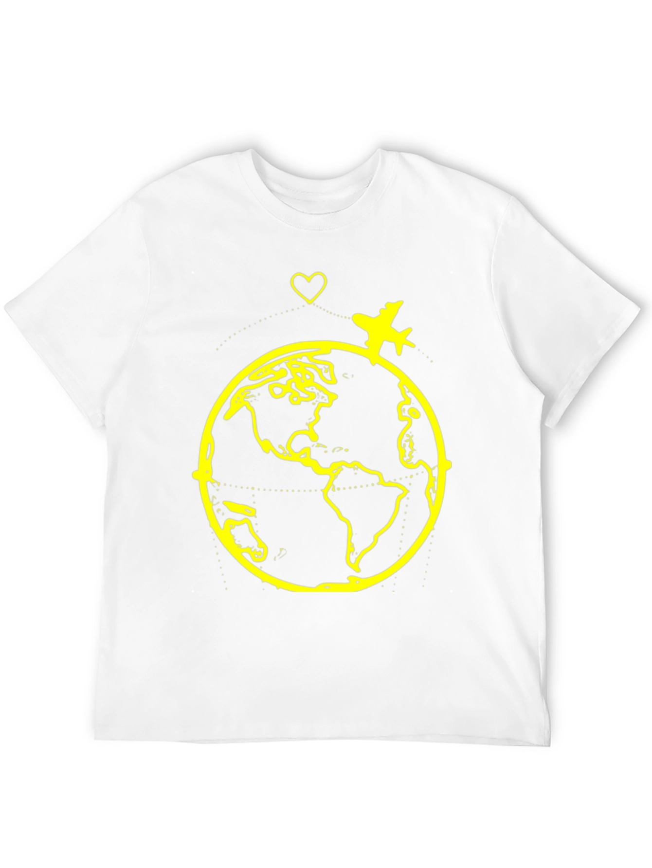 Travel the World Graphic Tee - Black