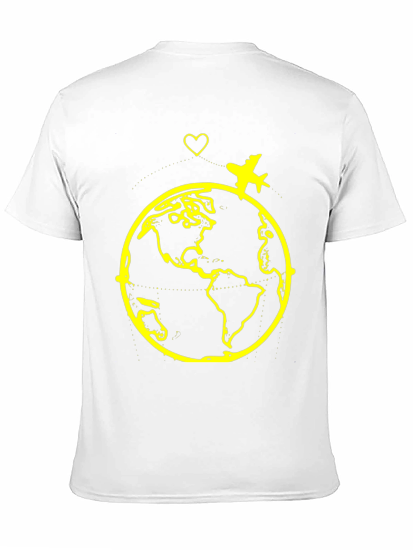 Travel the World Graphic Tee - Black